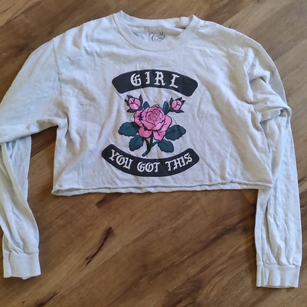 Large crop top